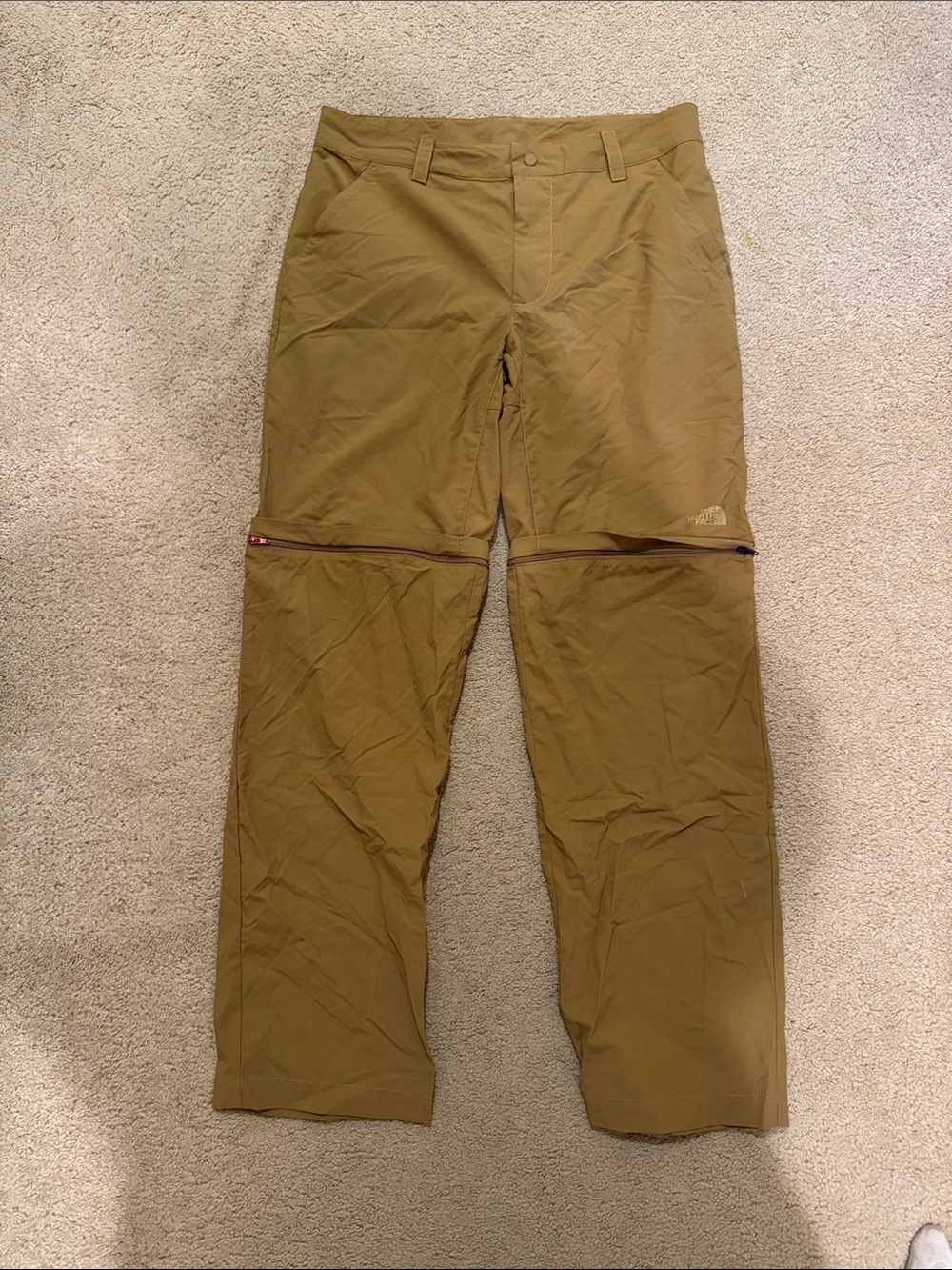 The North Face Men's Zip-Off Cargo Pants in Tan
